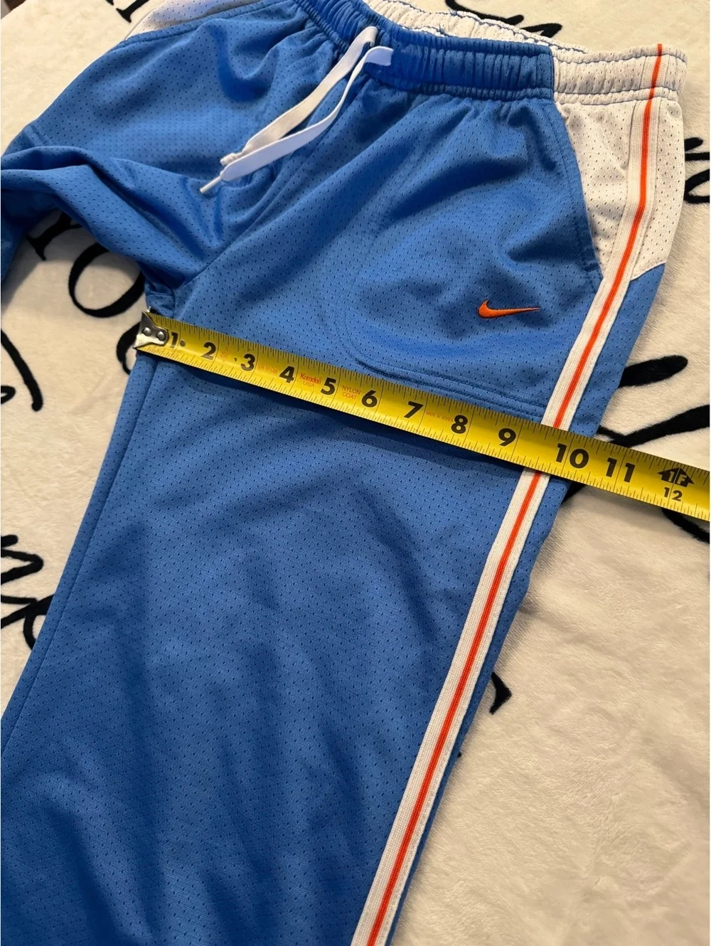 Vintage Nike athletic pants (blue and white, 90s, Big Girls' size XL